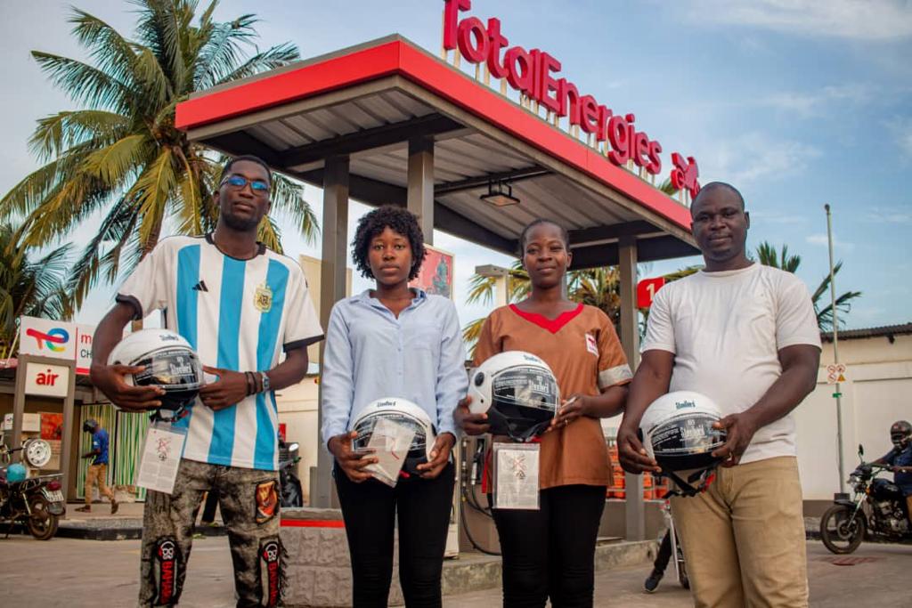 Launch of “ Helmet 4 life” initiative in Togo