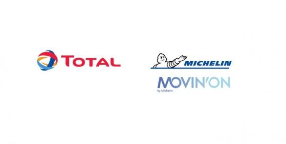 Logo Total et Michelin

